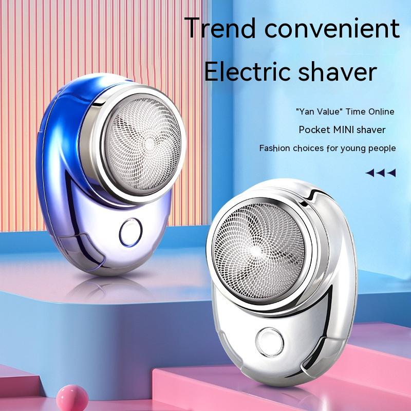 Mini USB Electric Shaver - Portable Men's Razor