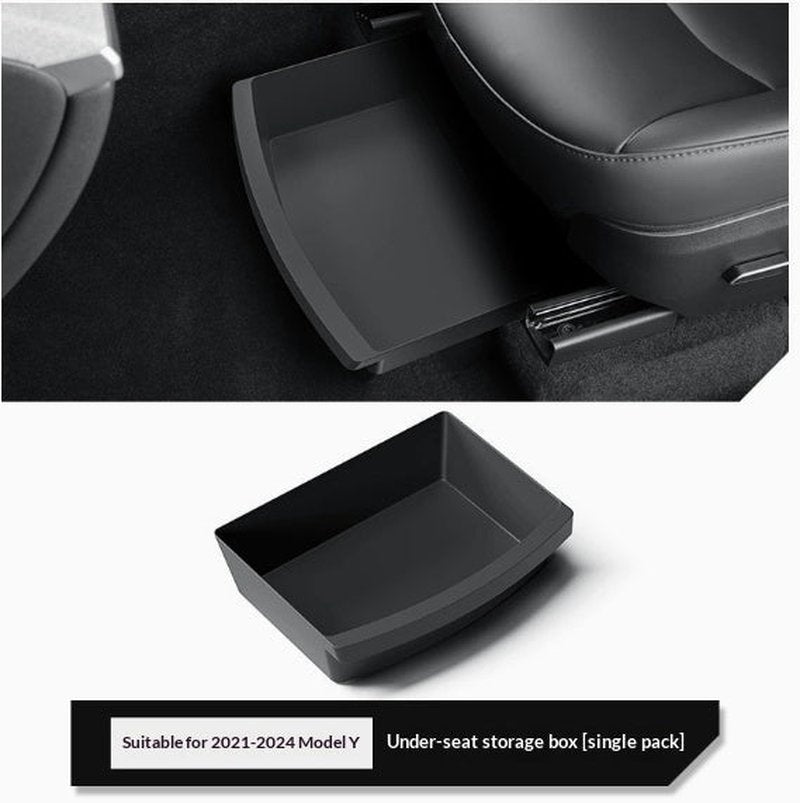 Under-Seat Storage Box Drawer Organizer for Interior Use – Waterproof ABS