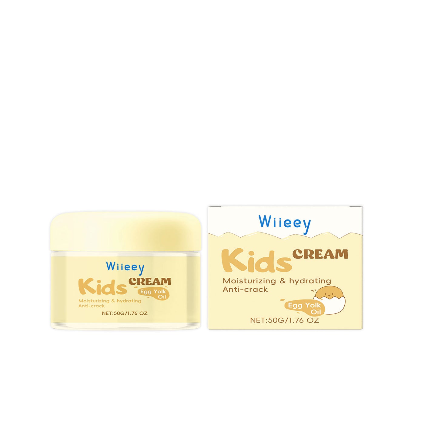 Gentle Children's Moisturizing Facial Cream for Daily Skin Care - 50g