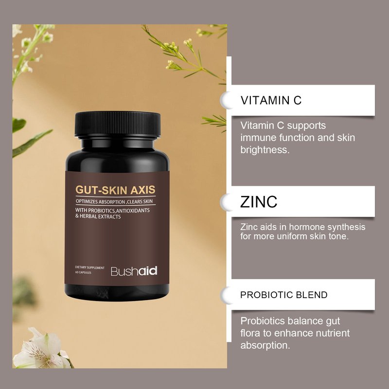 Intestinal-Skin Axis Support Capsules - 60 Capsules