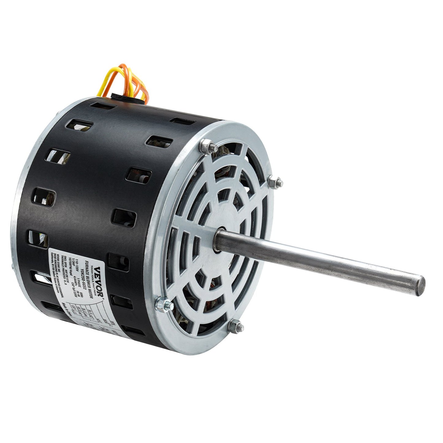 370V Capacitor Hold Hoop with 48 Frame & 5.2 Shaft Length - Black