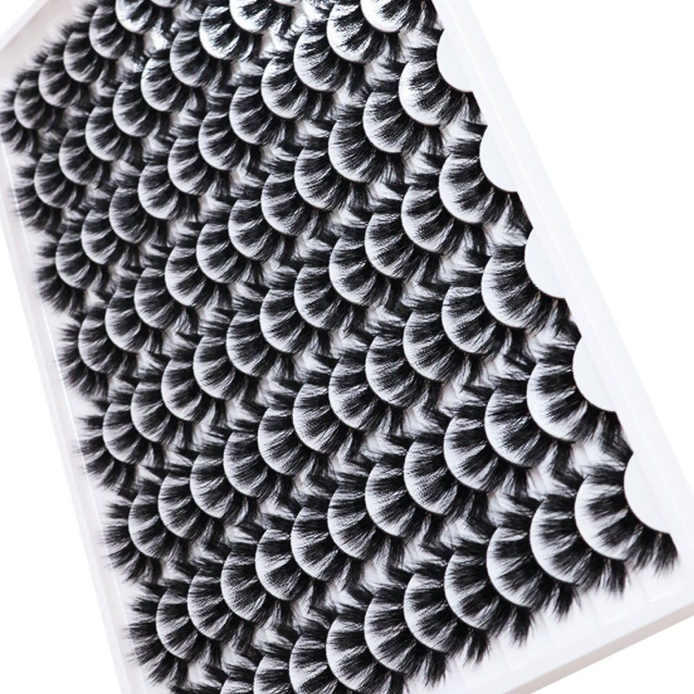3D False Eyelashes - Multi-layered Realistic Soft & Comfortable Lashes