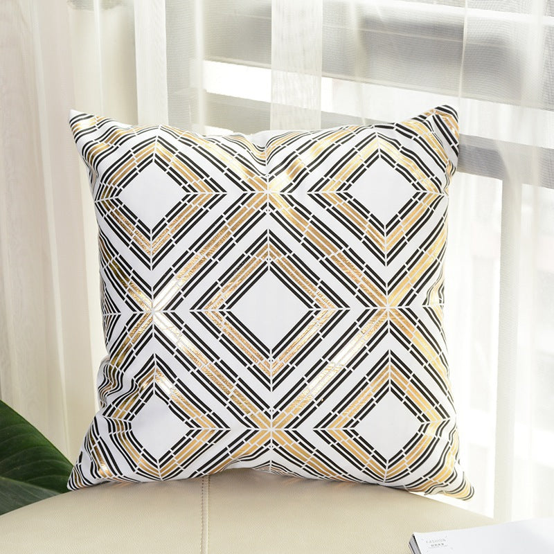 Modern Decorative Pillow Cover 45x45cm Geometric Abstract Style