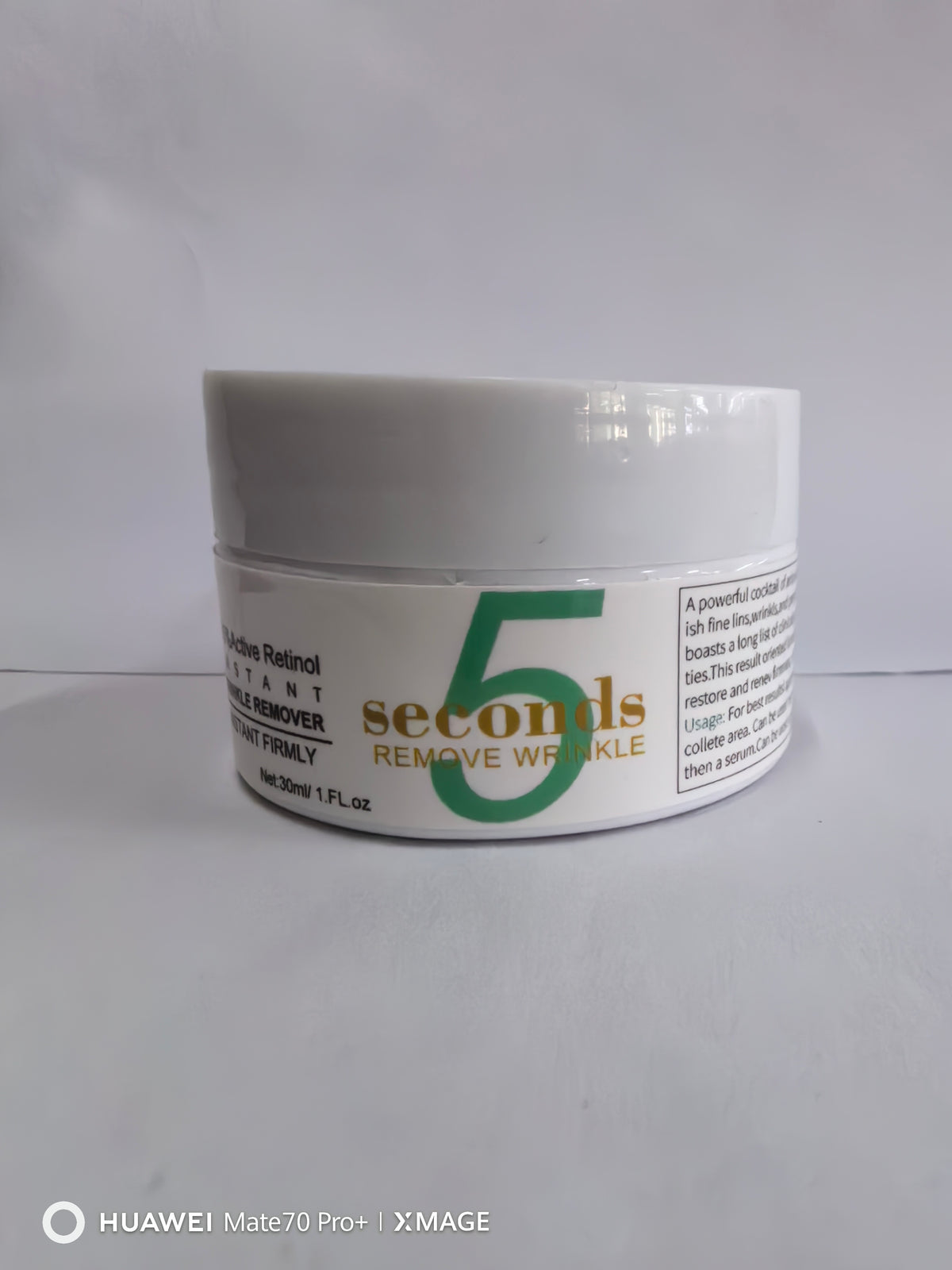 Active Retinol Face Cream for Anti-Aging & Skin Moisturizing 30ml