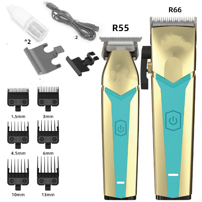 Professional Hair Clipper with Titanium Alloy Blades