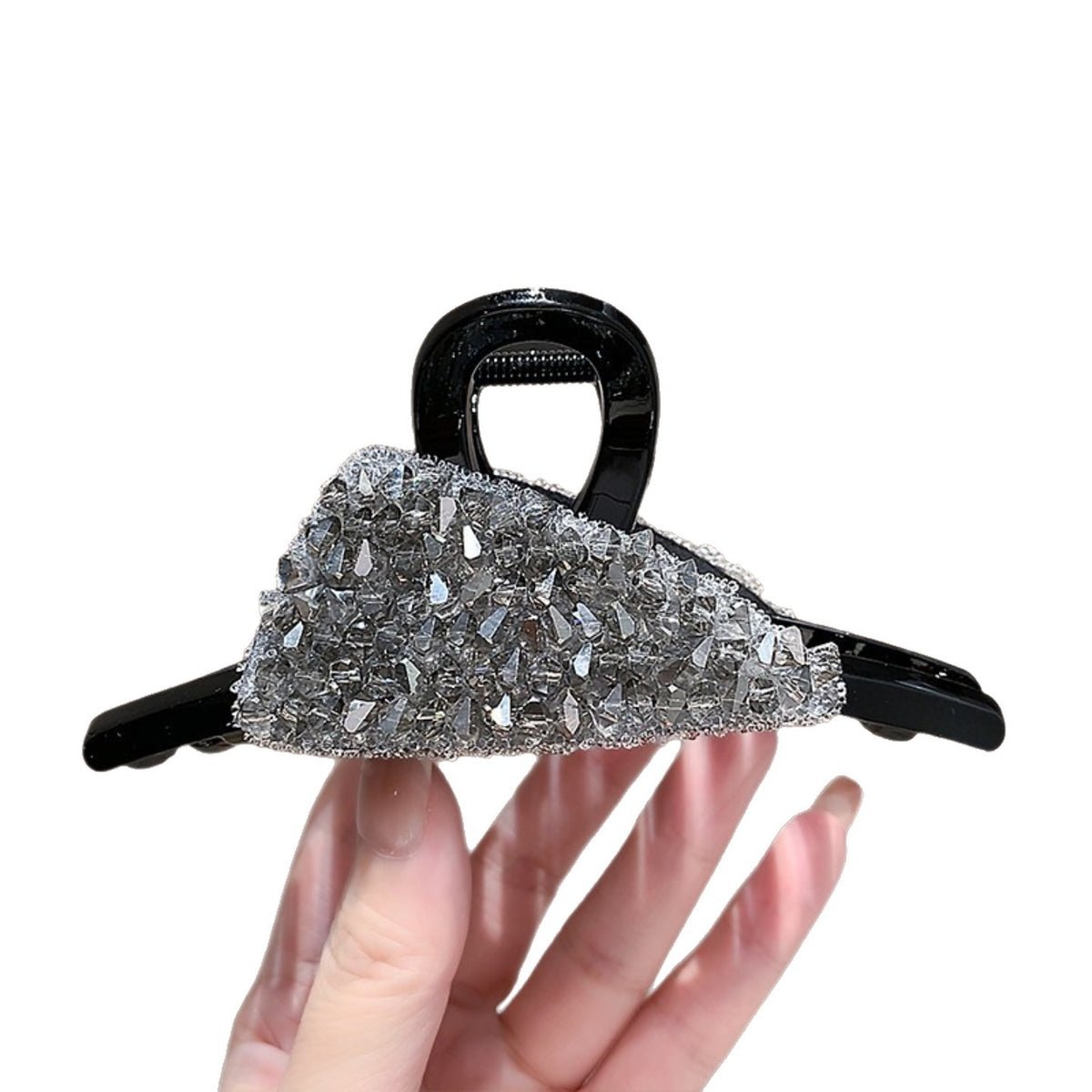 Triangular Claw Clip for Women - Geometric Hair Accessory