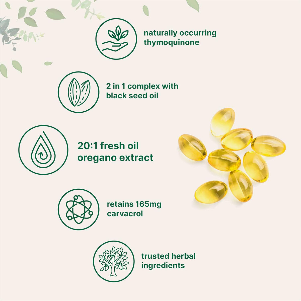 Black Seed Oil Soft Capsules