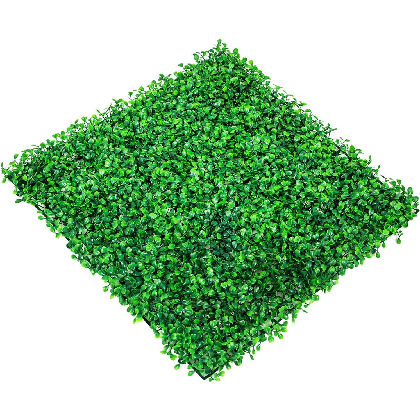 Artificial Boxwood Panels 12 Pack 10x10 Inch Garden Hedge Wall Privacy Screen