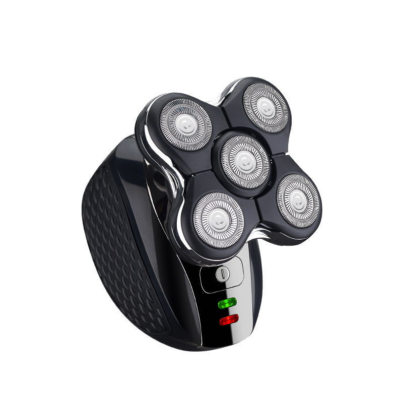 Rechargeable Electric Shaver with Floating Cutter Head