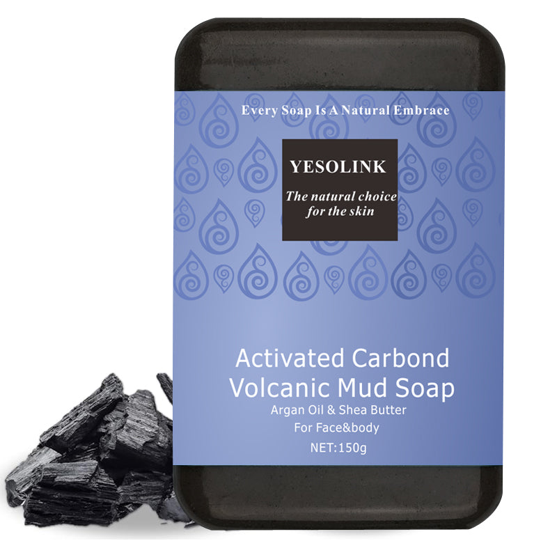 Bamboo Charcoal Essential Oil Bar Soap - 150g