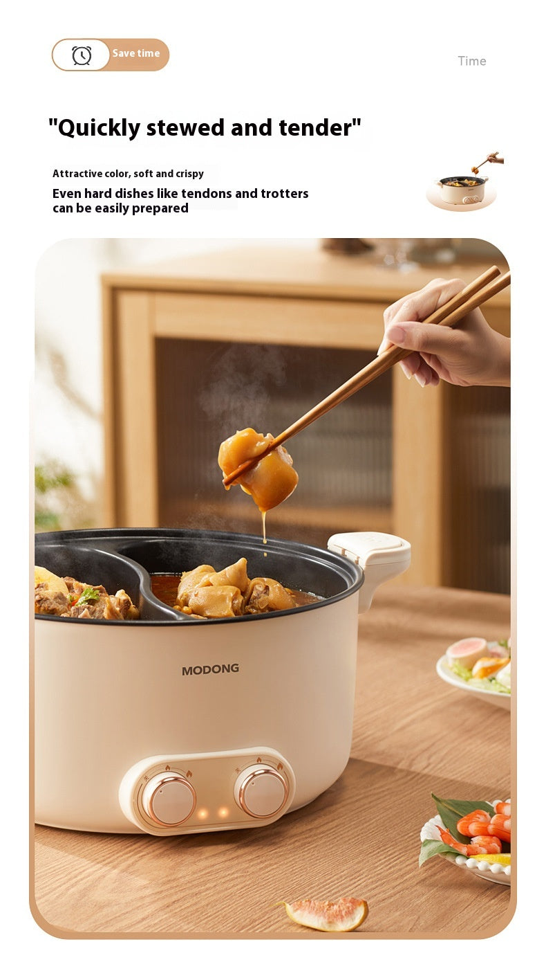 Large Capacity Electric Chafing Dish with Multi-Functional Heating for Home & Kitchen