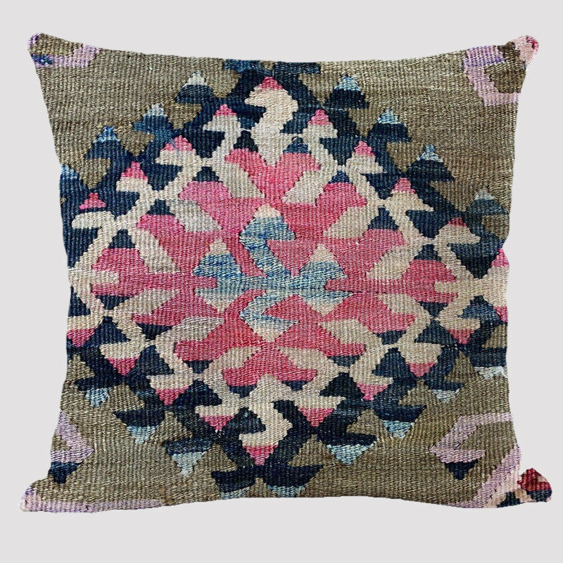 Minimalist Bohemian Cushion Cover - Polyester Pillowcase for Home Decor
