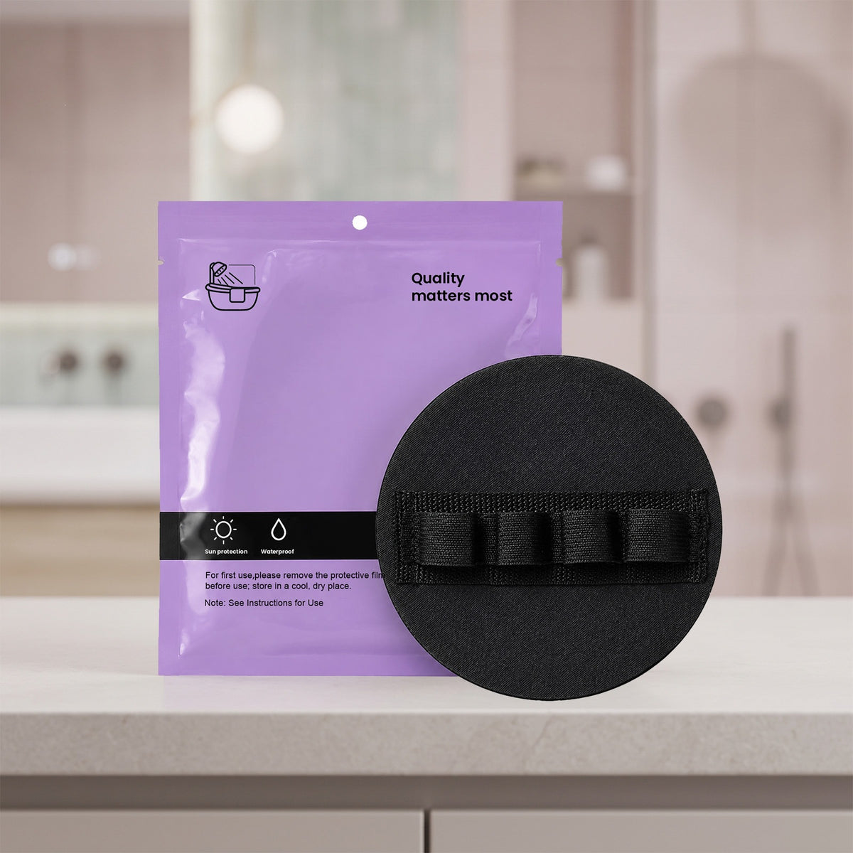 Exfoliating Gloves for Body Spa Skincare - 1PC Natural TPR Material