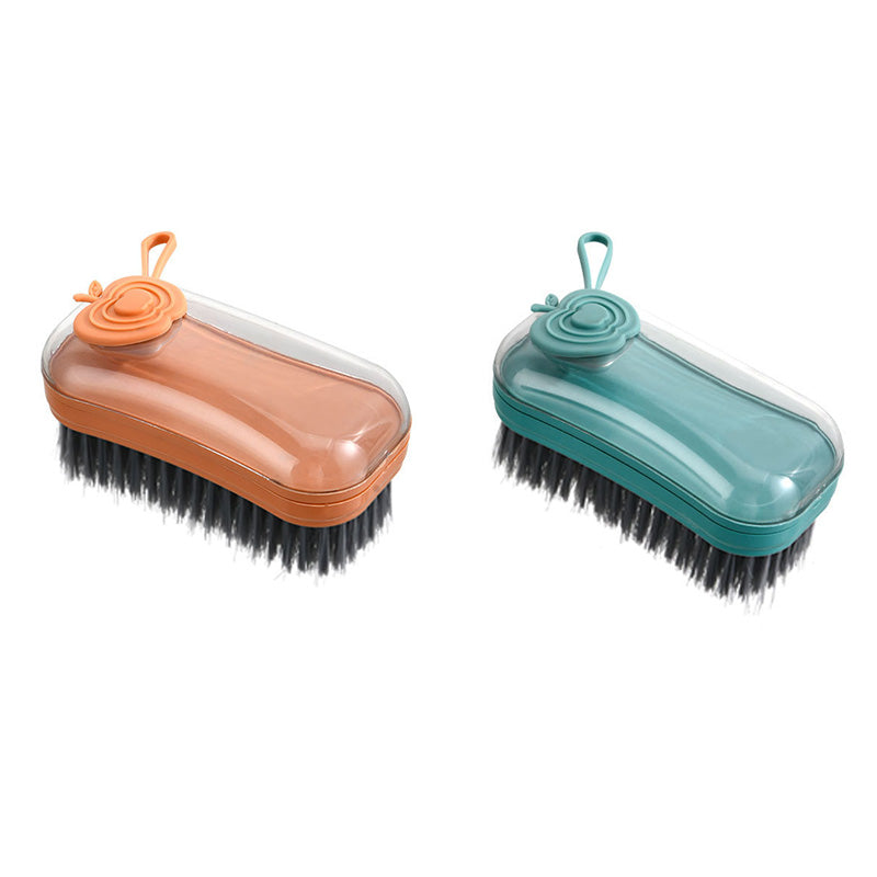 Multifunctional Shoe Brush with Soft Hair for Clothing & Household Cleaning