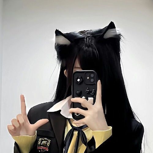 Cat Ear Headband with Pearls - Multiple Colors