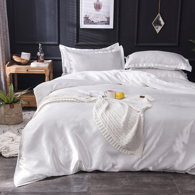 Summer Silky Cool Bed Linen Set 3 or 4 Pieces - Modern & Comfortable Bedding