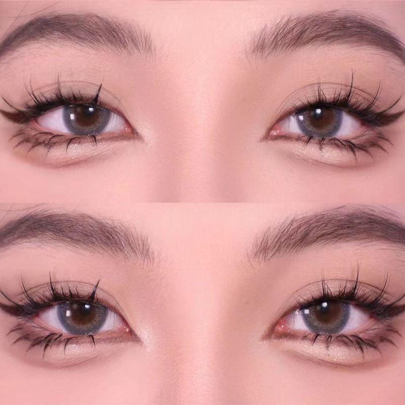 Clear False Eyelashes with Crystal Stem & Style Options - Makeup Accessories