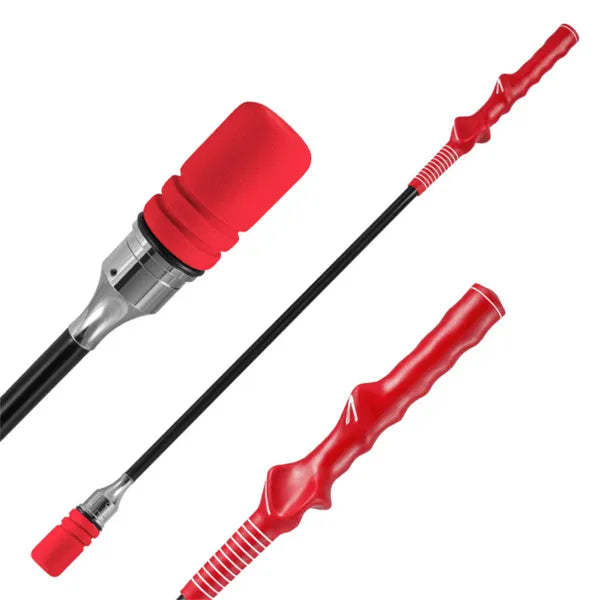 Golf Swing Stick - Portable Fiberglass Training Tool for Grip & Accuracy