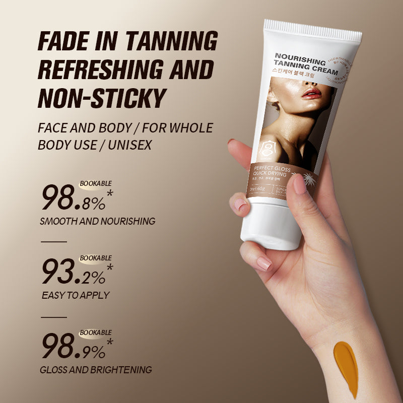 Facial Tanning Cream 60g for Skin Care - Sunless Tanning Solution