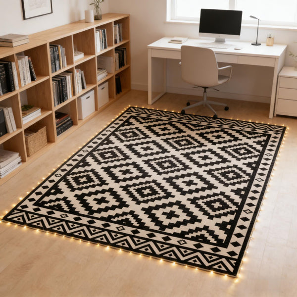 Reversible Waterproof Outdoor Rug - 143.7" x 107.9"