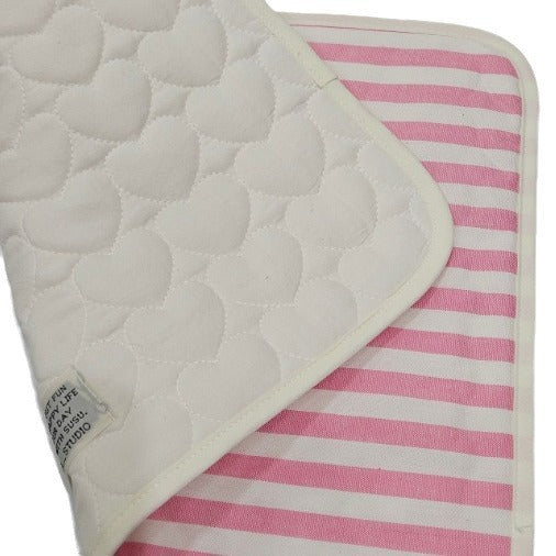 White Heart Double-Sided Photograph Backdrop Cloth for Studio & Decor