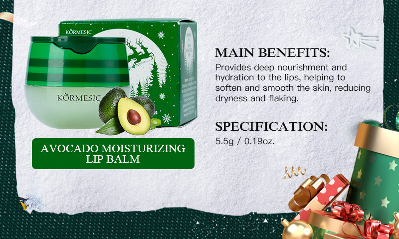 Moisturizing Avocado Lip Balm 5.5g - Nourishing Lip Care