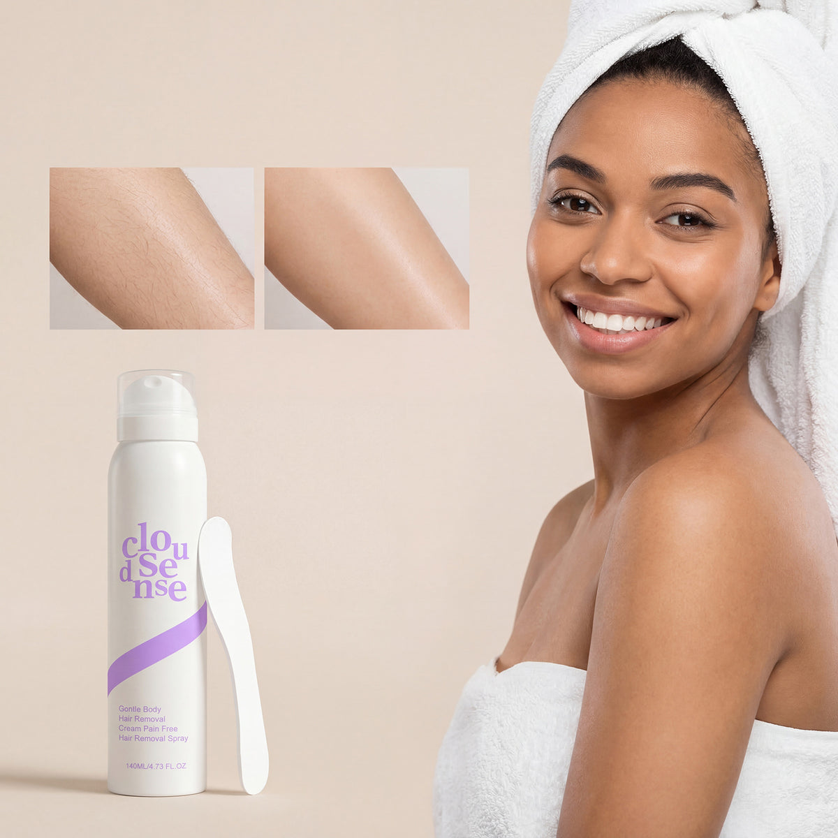 Gentle Hair Removal Spray - 140ml