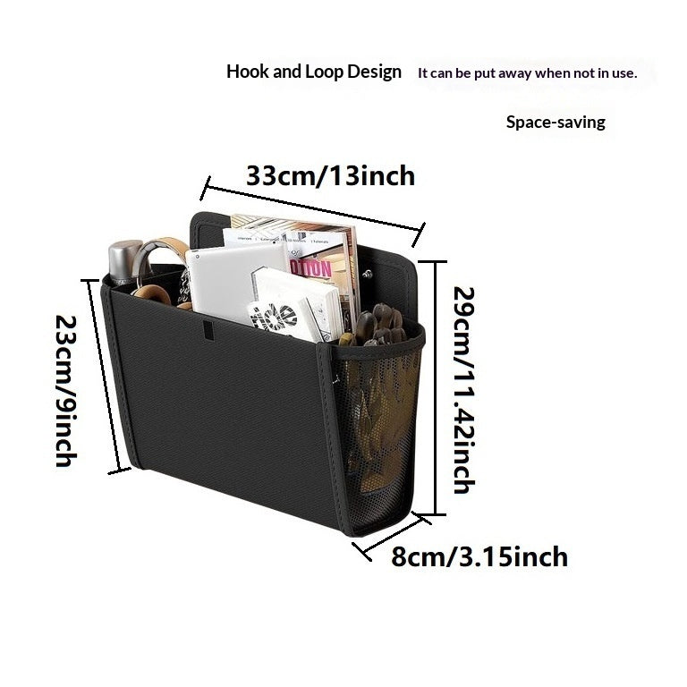 Wall-Mounted Fabric Storage Organizer for RV Door - Modern & Space-Saving