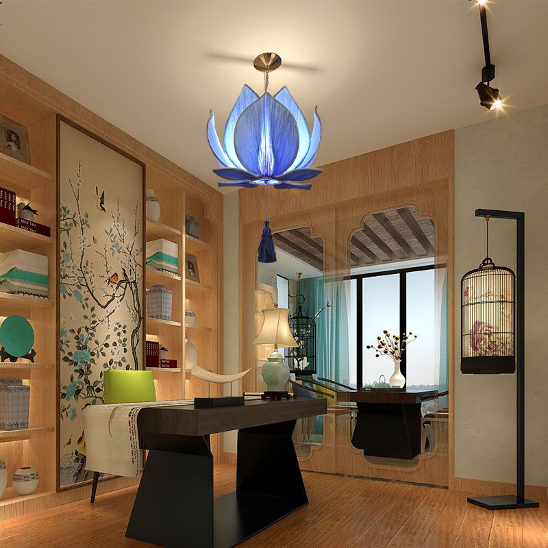 Lotus Chandelier Lantern Pendant Light for Home & Restaurant Decor