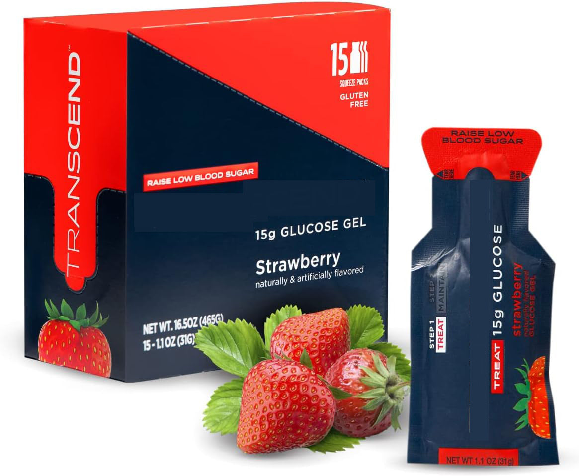 Strawberry Glucose Gel Jelly - 31G X 5 Pieces