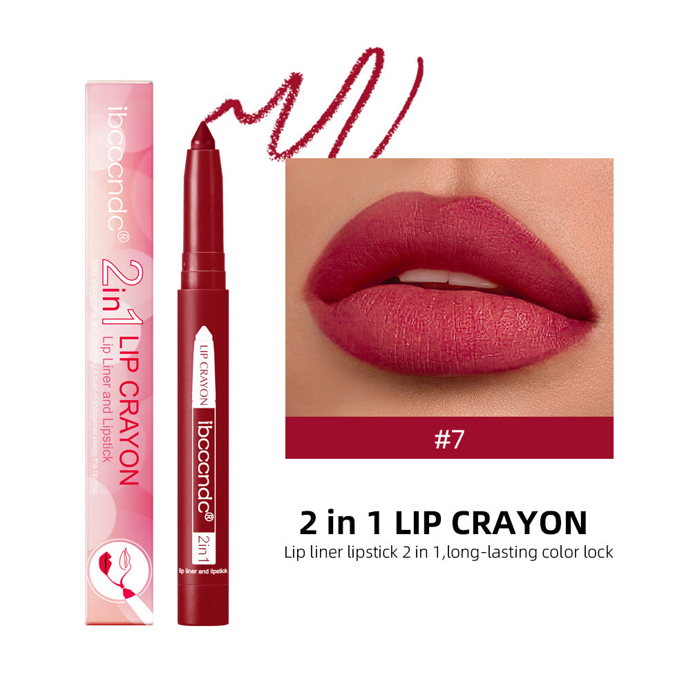 Long Lasting Waterproof Lip Liner - Matte, Moisturizing, 1G