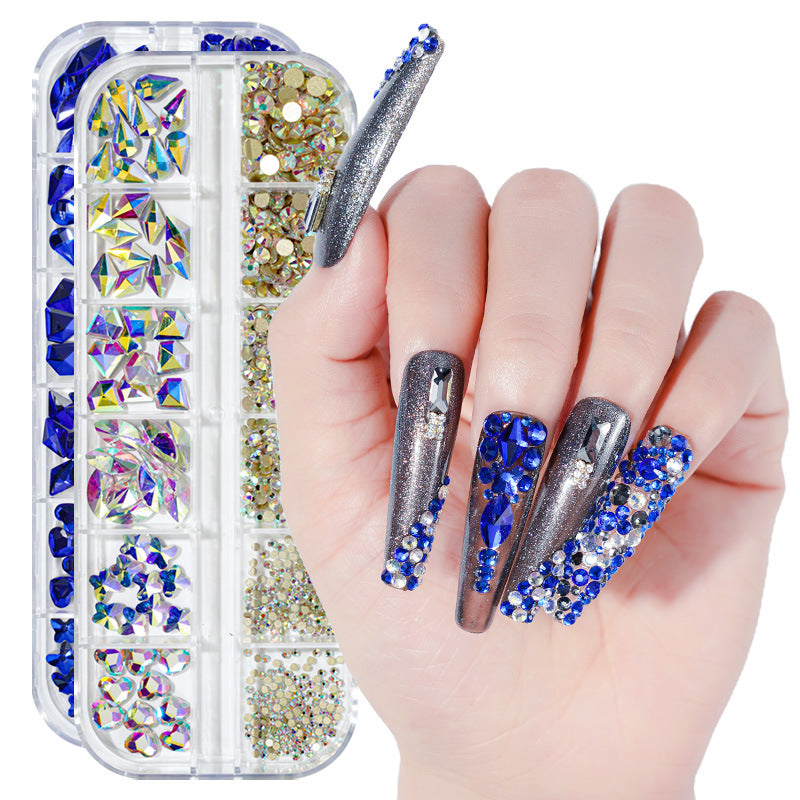 Nail Art Drill Kit with Multiple Colors