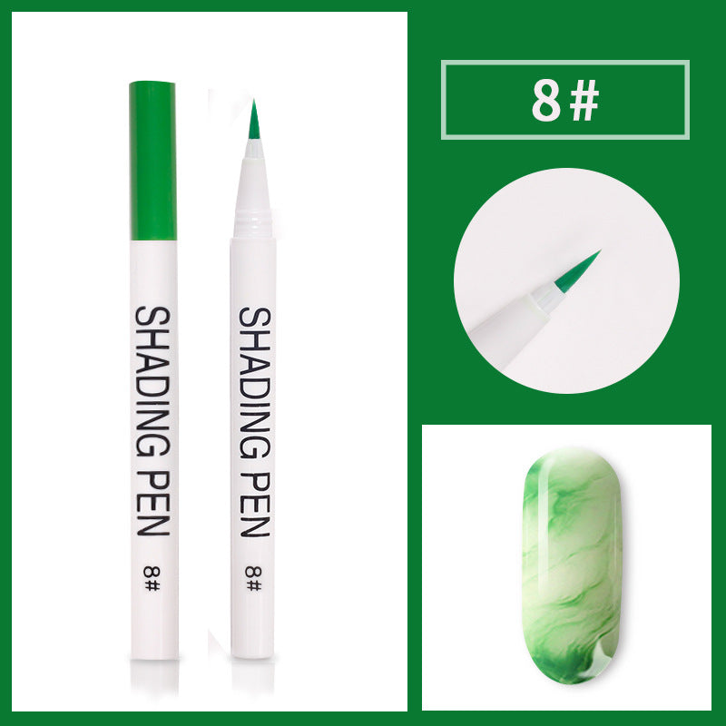 Nail Art Shading Fluid Pen Set for Professional Manicure and Nail Design