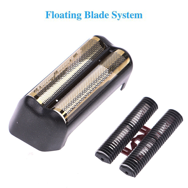 Electric Razor Mesh Cover & Blade Replacement - Black