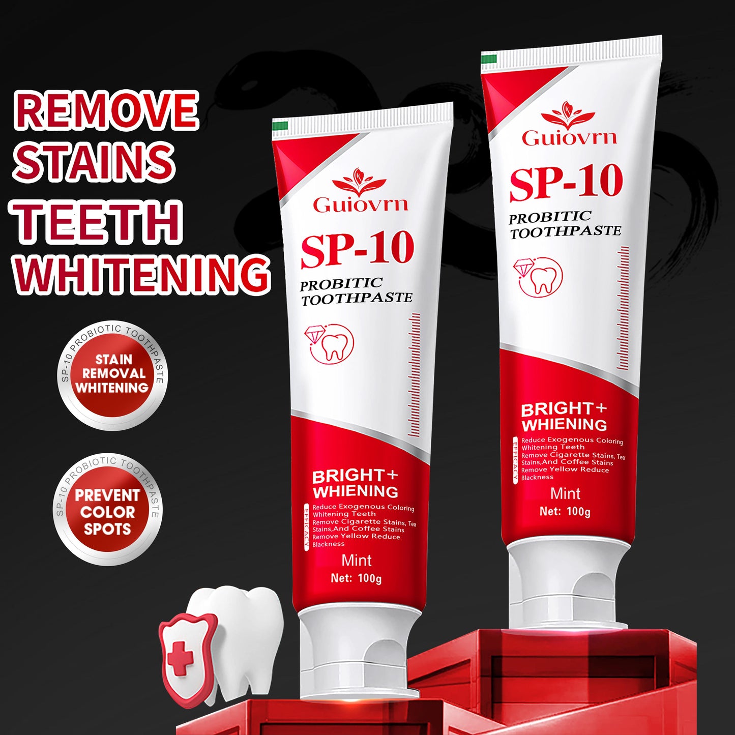 Probiotic Whitening Toothpaste - Mint Freshness Enamel Care