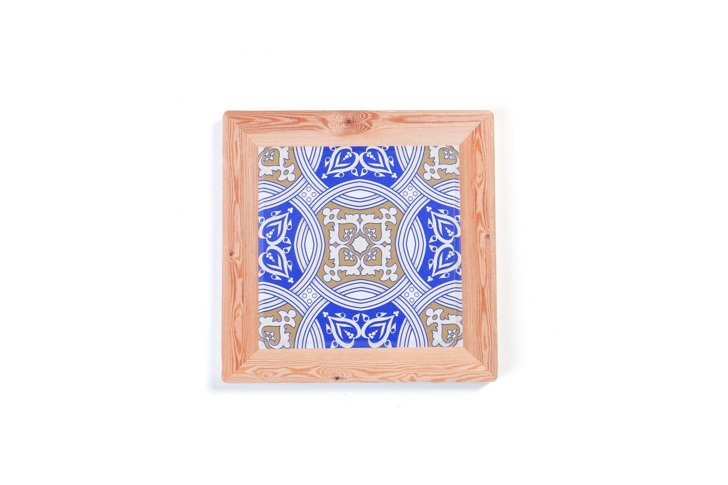 Chinese Style Ceramic Cork Cup Mat - Dinnerware, Non-Slip Coaster Set