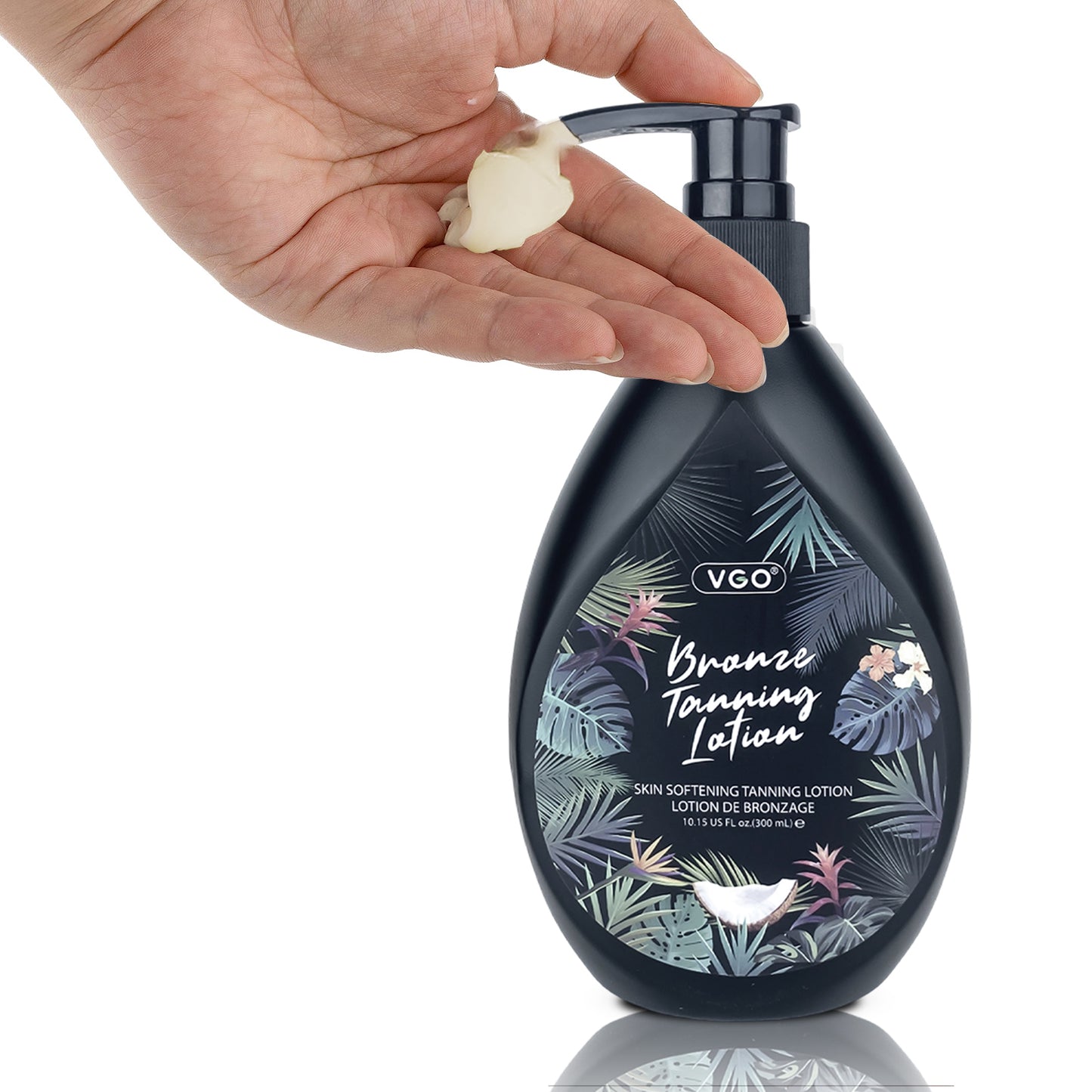 Sunless Bronzing Tanning Lotion - 300ml Moisturizing Coconut Formula