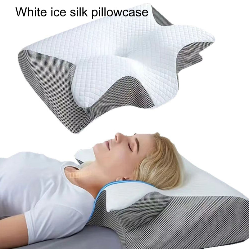 Memory Pillow for Home Sleep Comfort - Rectangular Memory Foam Cushion