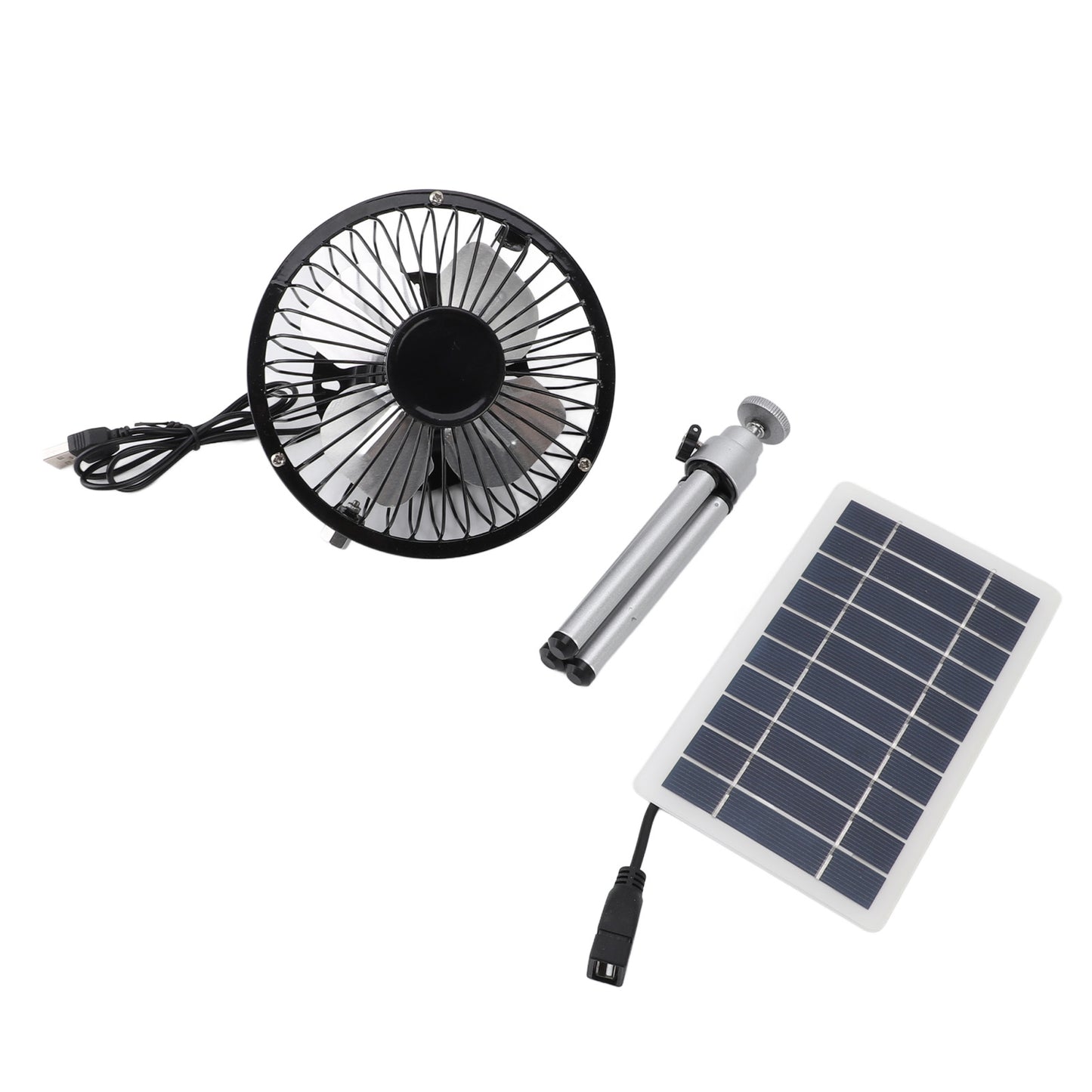 10W Solar Powered Exhaust Fan Kit - Monocrystalline for Greenhouses & Pet Houses