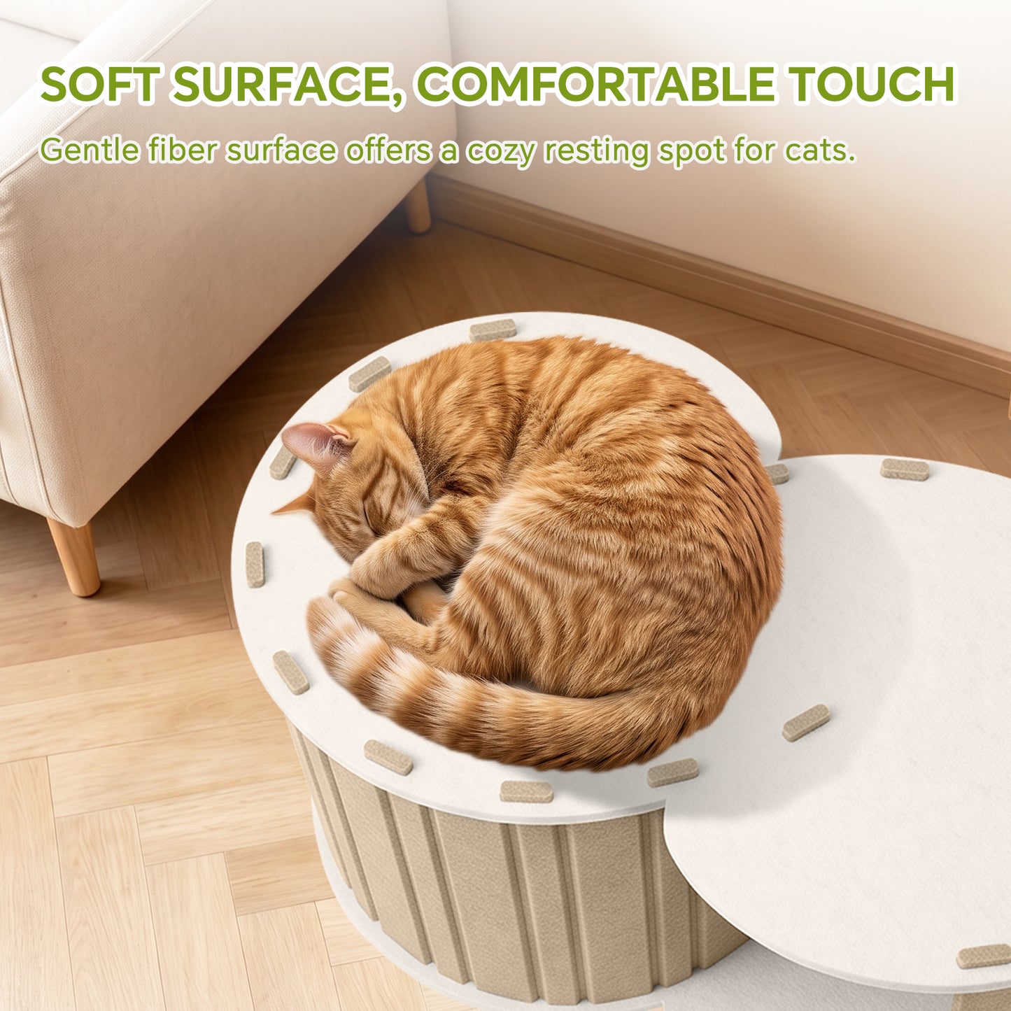 Tunnel Cat Den Self Pickup Pet Nest for Cats - Multiple Colors