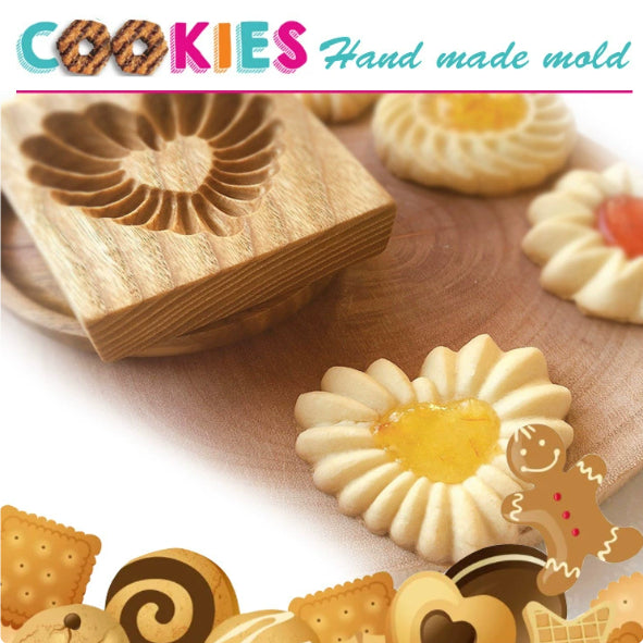 Cookie Cutter & Stamp Set for Baking - Provance Rose Style, Multiple Variants