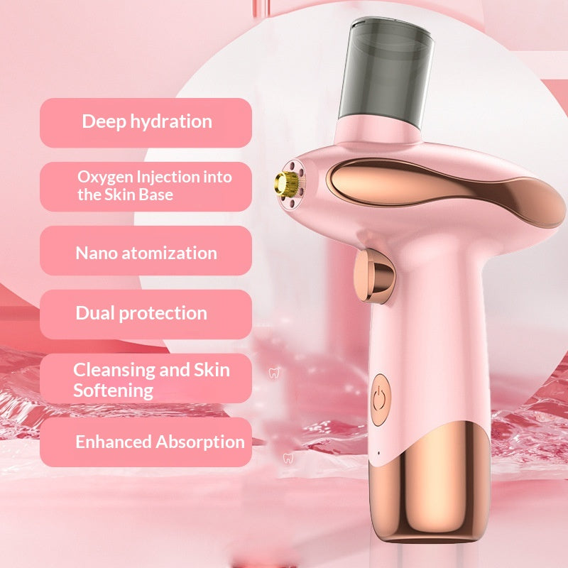 Nano Hydrating Facial Mist Sprayer with Skin Care Functions - Multiple Colors