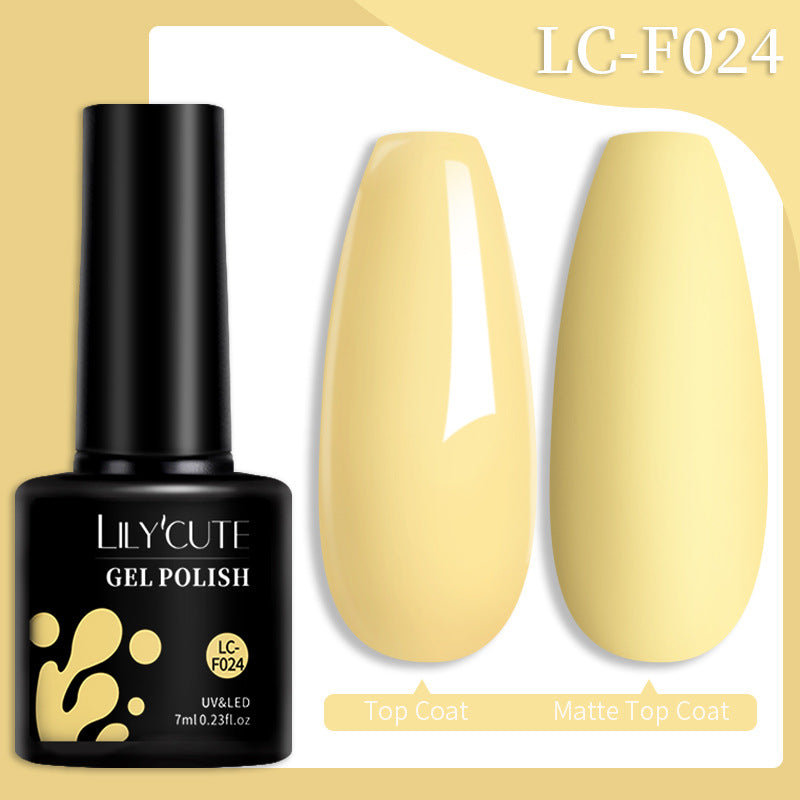 Colored Glitter Nail Glue Set for Nail Art - Waterproof & Non-Flushing
