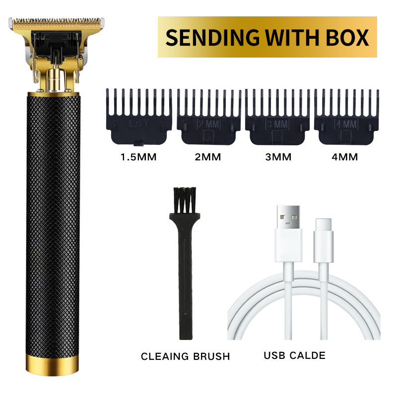 Rechargeable Hair Clippers & Beard Trimmer with Titanium Blades – Multiple Styles