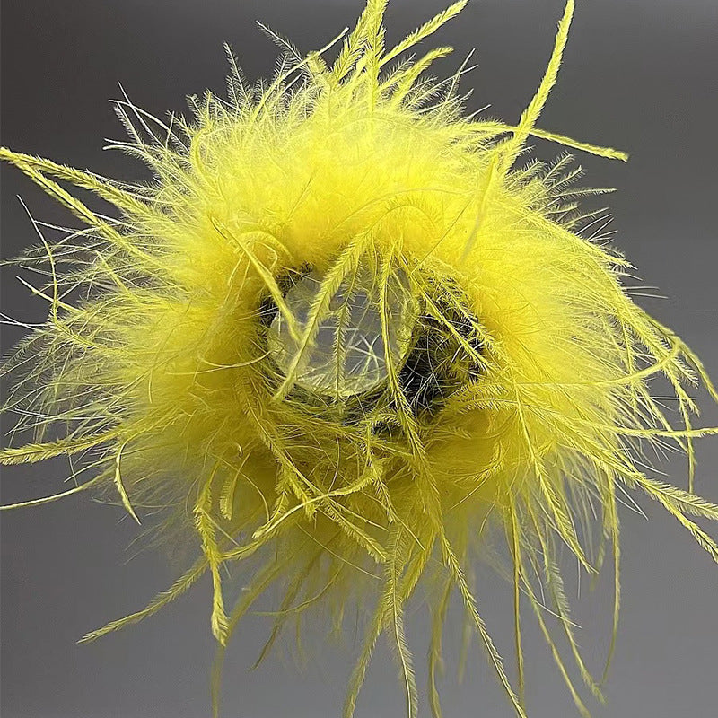 Feather Headdress – Adjustable Snap Ring Band, Multiple Colors