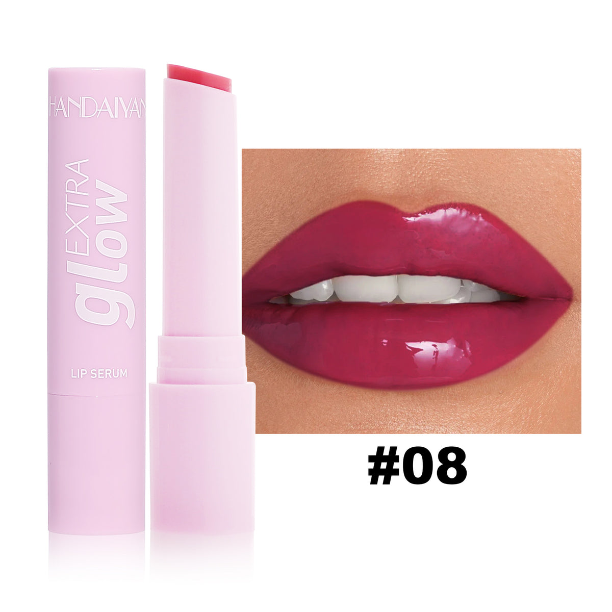Moisturizing Solid Lip Gloss Water Light Mirror Lipstick - Hydrating & Long-Lasting