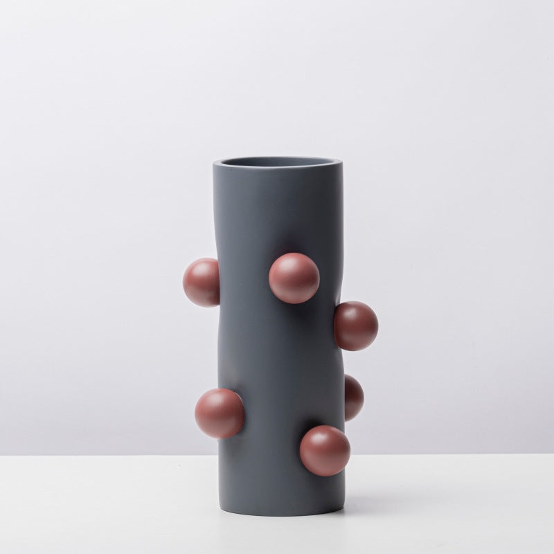 Modern Nordic Resin Vase - Small & Large Sizes for Home Decor