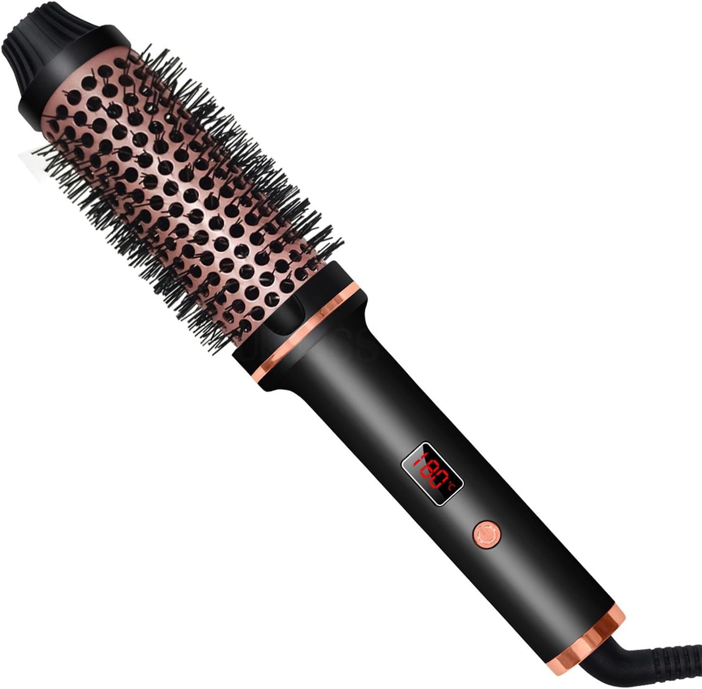 1.5-Inch Ionic Hot Air Curling Brush - Ceramic Thermal Volumizing Styler