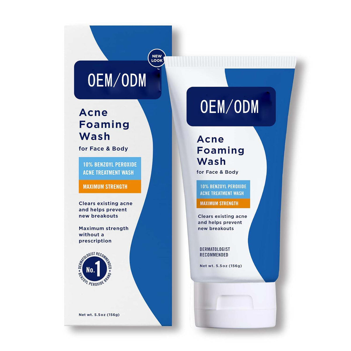 Benzoyl Peroxide Acne Facial Cleanser 156g - Gentle Skin Care for Acne
