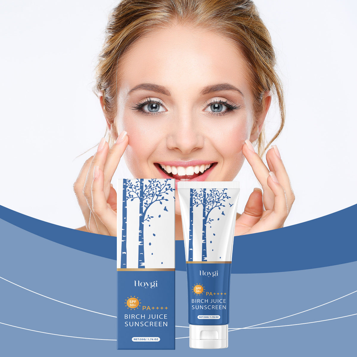 Birch Sap Oil Control Protective Cream - Outdoor Skin Care 50G